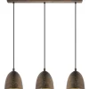 Safi Taklampa 70cm 3L Brun/Guld