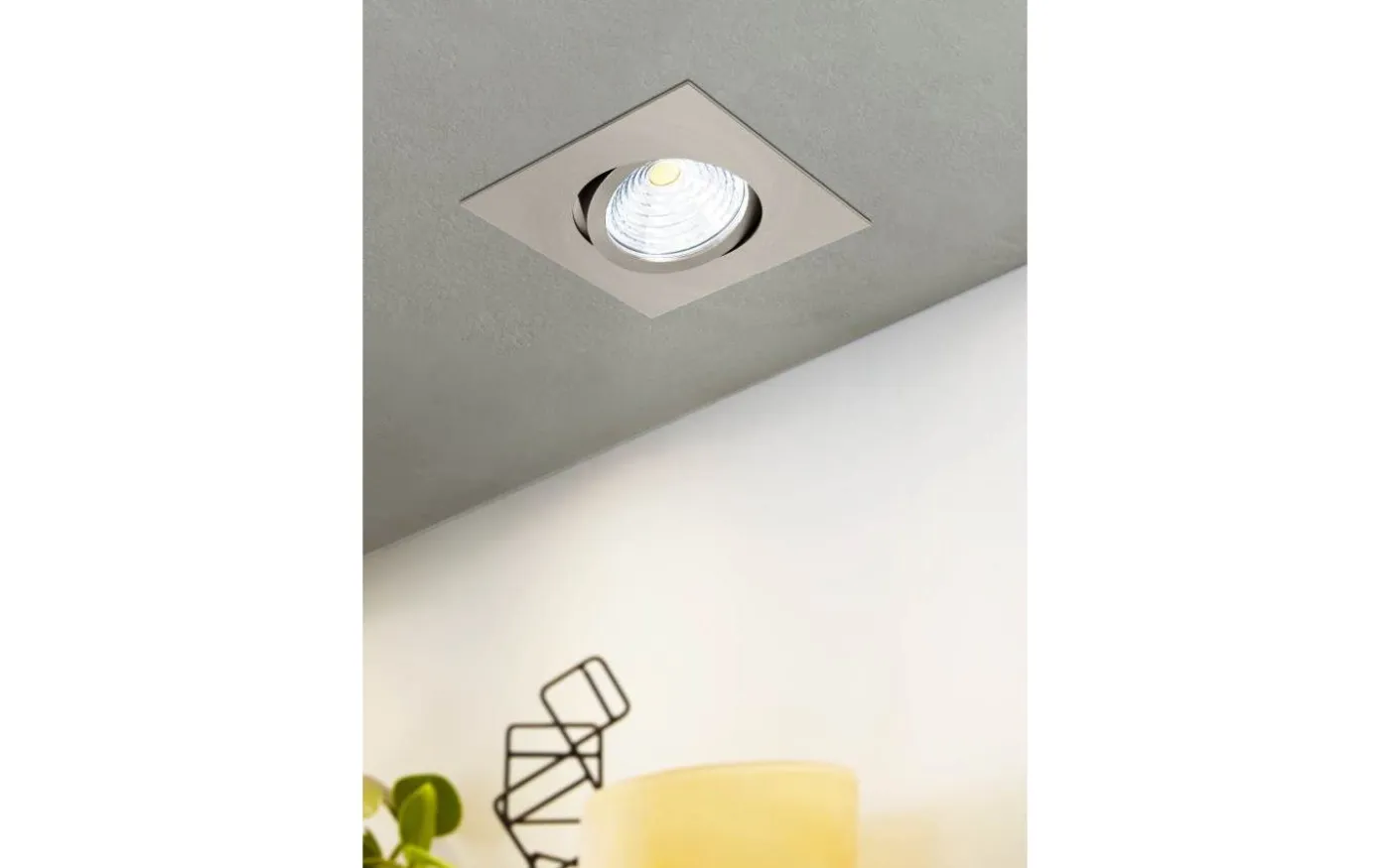 Saliceto Spotlight LED 4000K 6W Nickel