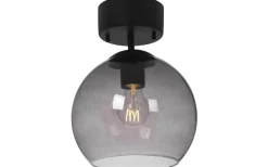 Salle Plafond 23cm Svart/Rök