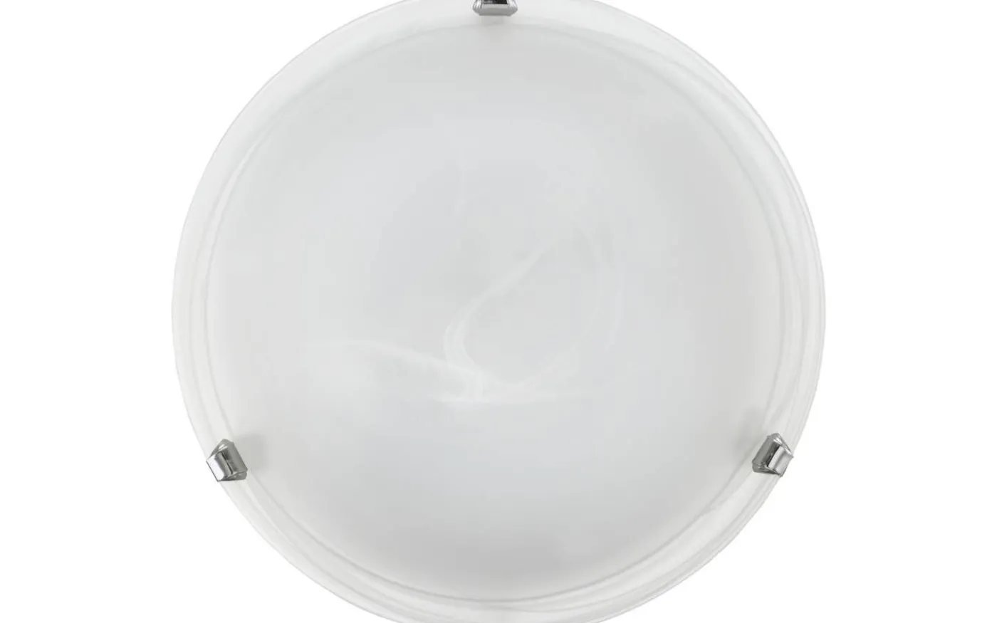 Salome Plafond 40cm Vit/Krom