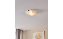 Salome Plafond 40cm Vit/Krom