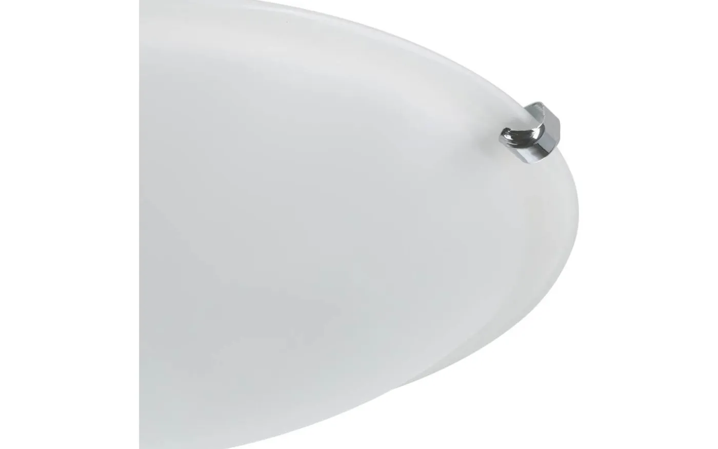 Salome Plafond 40cm Vit/Krom