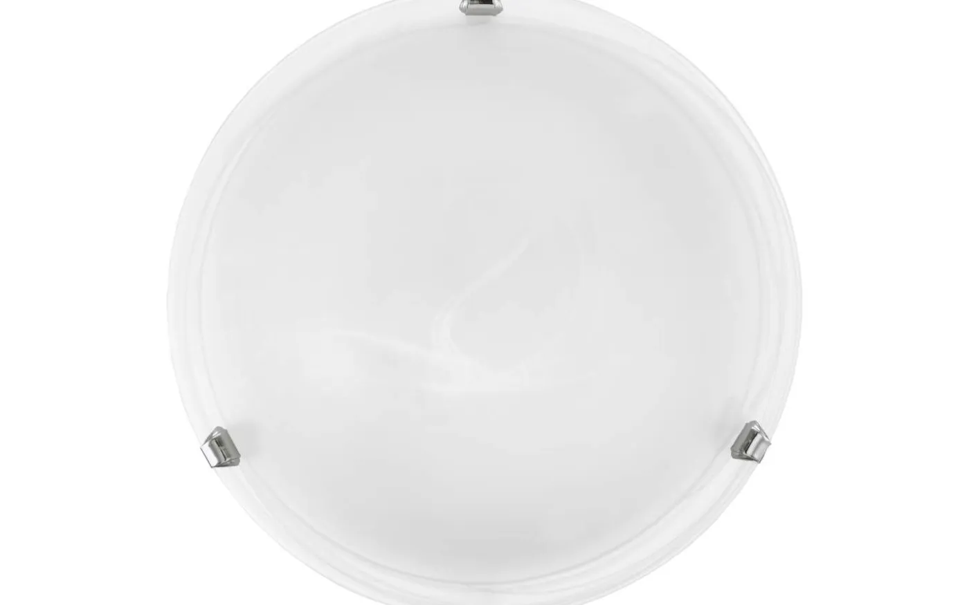 Salome Plafond 40cm Vit/Krom