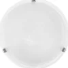Salome Plafond 30cm Vit/Krom