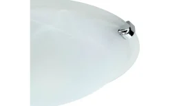 Salome Plafond 30cm Vit/Krom