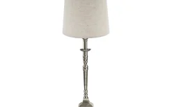 Salong Bordslampa 46cm Antiksilver