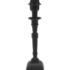 Salong Lampfot 33cm Matt Svart