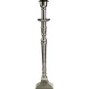 Salong Lampfot 53cm Silver