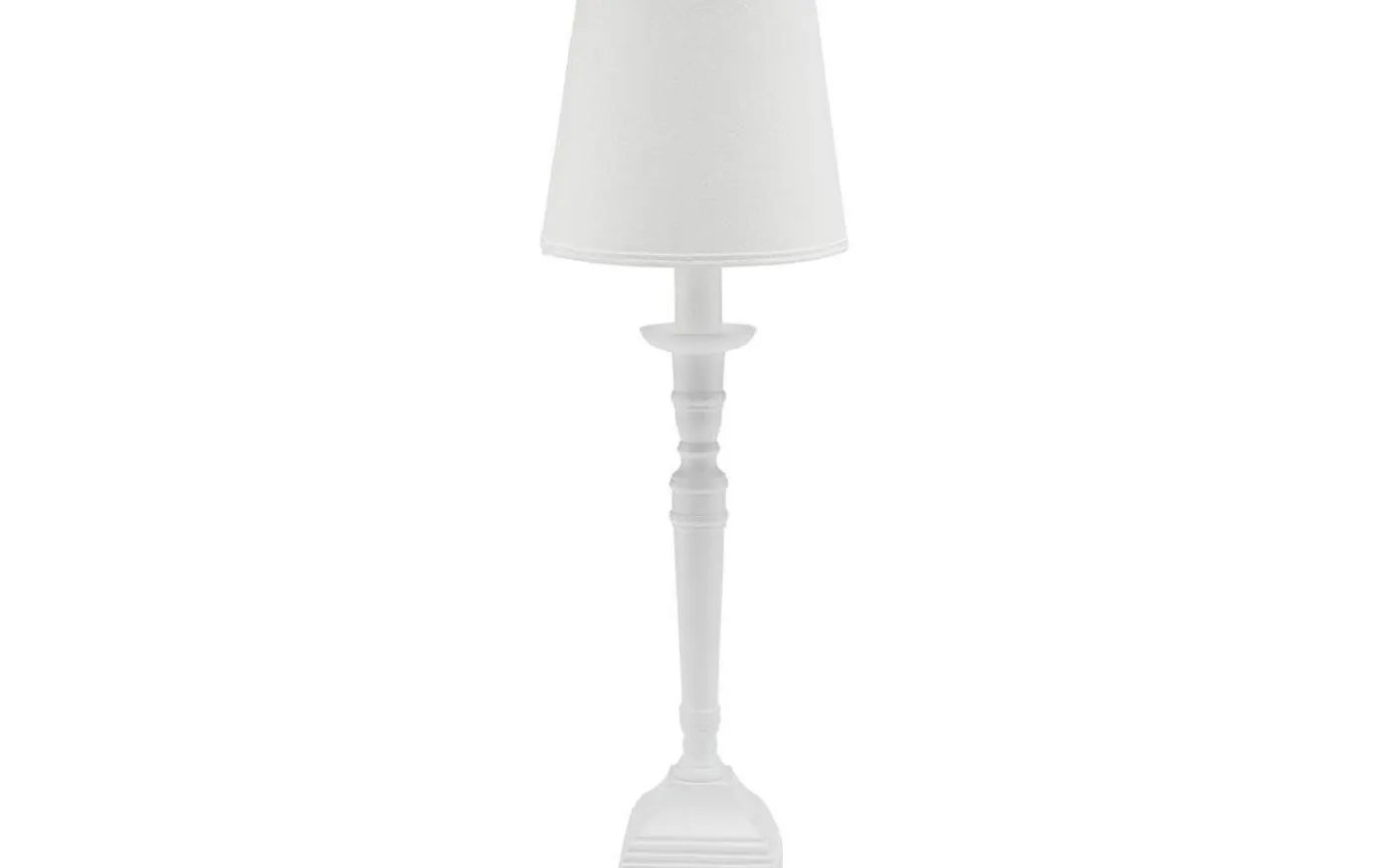 Salong Lampfot 42cm Vit