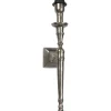 Salong Vägglampa 45cm Antiksilver
