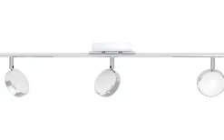 Salto Takspotlight 56cm LED 3000K 3x5,4W Krom