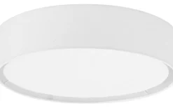 Sam Plafond 33cm Linne Vit