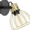 Sambatello Vägglampa Guldfärgad
