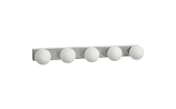 Sandhamn Vägglampa 60cm Krom/Opal IP44