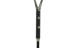 Sandnes Golvlampa Dubbel 140cm Svart/Krom