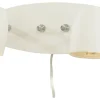 Sandnes Vägglampa Dubbel 32cm Vit