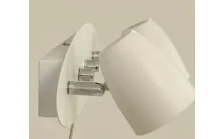 Sandnes Vägglampa Dubbel 32cm Vit