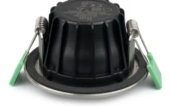 Sanna 230V Spotlight 3000/4000K 6W 3-pack Borstad Stål IP65