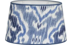 Saphia Lampskärm Oval 30cm Blå
