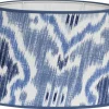 Saphia Lampskärm Oval 25cm Blå