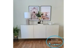 Sara Classic Lampskärm Ø30cm Franza Vit