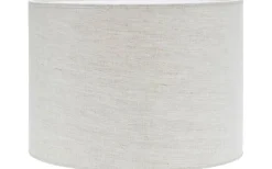 Sara Lampskärm Cylinder Ø20cm Lin Natur/Vit