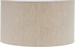 Sara Lampskärm Cylinder Ø45cm Lin Natur