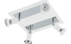 Sarria Takspotlight 26cm GU10 LED 3000K 4x4,5W Vit