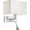 Savoy Vägglampa Krom