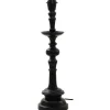 Saxon Lampfot 55cm Svart