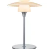 Scandinavia Bordslampa 29,5cm Krom/Opal