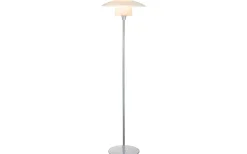 Scandinavia Golvlampa 150cm Krom/Opal