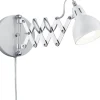 Scissor Vägglampa E14 mattvit