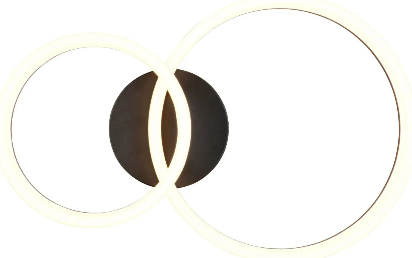 Scope Plafond LED 2-delad mattsvart