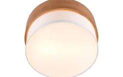 Seasons Plafond 30cm E14 vit/trä