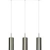 Selvino Taklampa 71cm Nickel/Guld