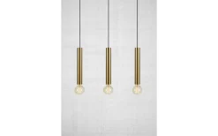 Sencillo Taklampa 3L 75cm Mässing
