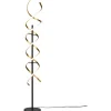 Sequence Golvlampa LED matt mässing/matt svart