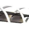 Sequence Vägglampa LED borstad aluminium/mattsvart