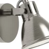 Seras Takspotlight 10cm GU10 LED 3000K 3W Nickel