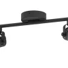 Seras Takspotlight 37cm GU10 LED 3000K 2x3W Svart