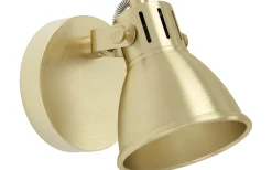 Seras Vägglampa LED 3000K 3W Guldfärgad