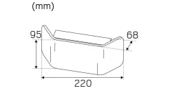 Shade Vit Vägglampa 3000K 9W