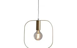 Shape Fyrkantig Pendel Guld