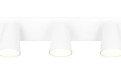 Sharp Spotlight 3-delad GU10 matt vit/guld
