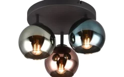 Sheldon Plafond 3-delad E14 flerfärgad