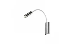 Show Vägglampa Vit/Krom LED 3W 3000K