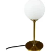 Sia Bordslampa 30cm Opal/Mässing