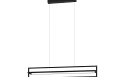 Siberia Taklampa 78cm LED 3000-6500K 34W inkl. fjärrkontroll Svart