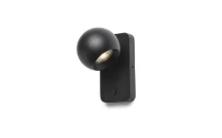 Siena Vägglampa 15cm Svart